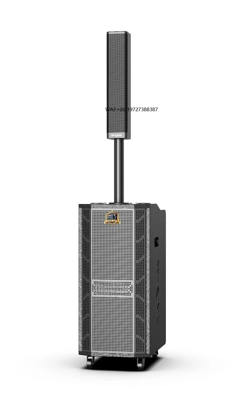 K20 Plus Line Array Loudspeaker 400W Loud Sound Card Wireless Speaker Guitar DJ Party Stage Outdoor Home Theater Karaoke