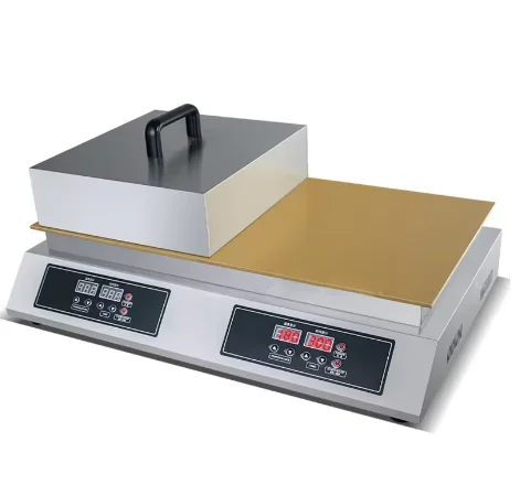 Electric Soufflé Machine Commercial Dorayaki Cookie Maker Pure Copper Digital Snack Double-headed 2600W FC-S36-2