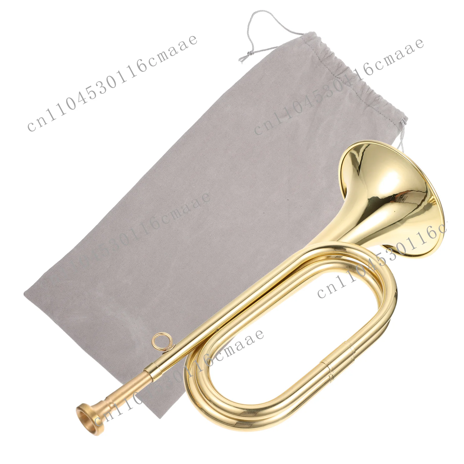 NEW Small Trumpet for Orchestra Horn Bugle Beginner Brass School Band