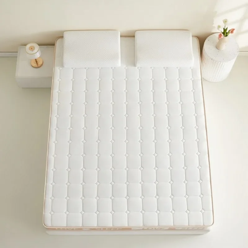 Latex Sponge Mattress 6/9cm Tatami Mat High Grade Thicken Memory Foam Mattress Twin King Queen Size Soft Warm Bed Cover Cushion
