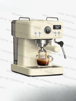 20Bar Semi Automatic Espresso Coffee Machine 58mm Portafilter Temperature Adjustable Cappuccino Coffee Maker Metal Case