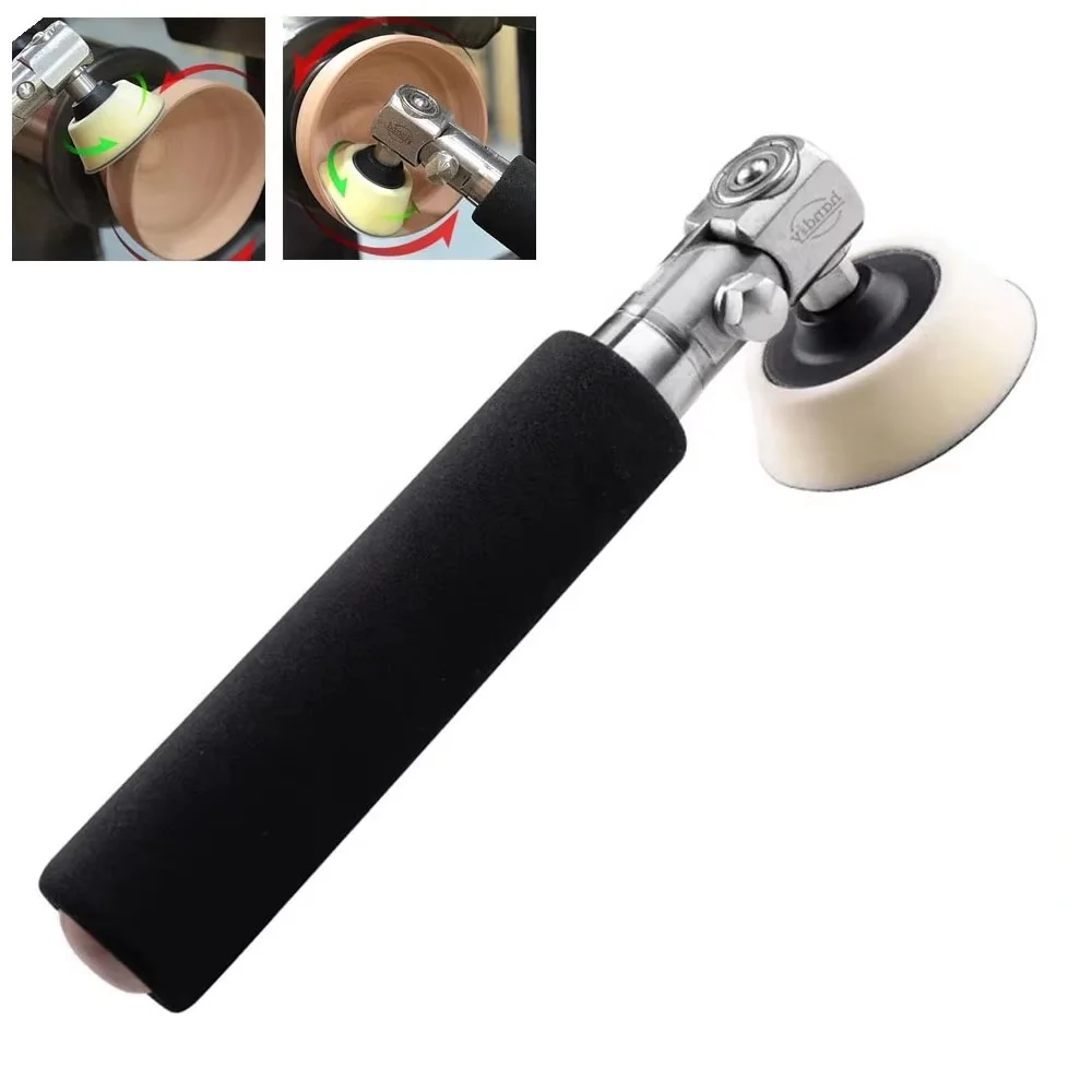 Bowl Sander Adjustable Angle Handheld Sander Woodworking Sanding Tools Wood Bowl Polishing Patrs Wood Turning Lathe