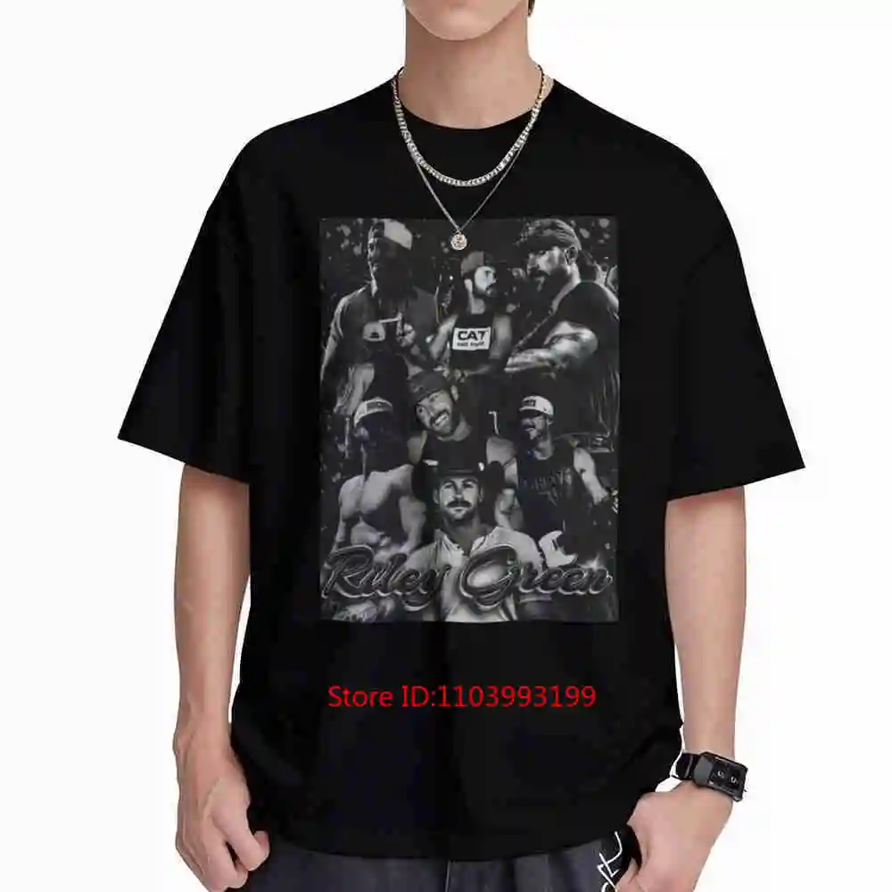 Riley Green Short Sleeve Tee 100% Cotton T-Shirt