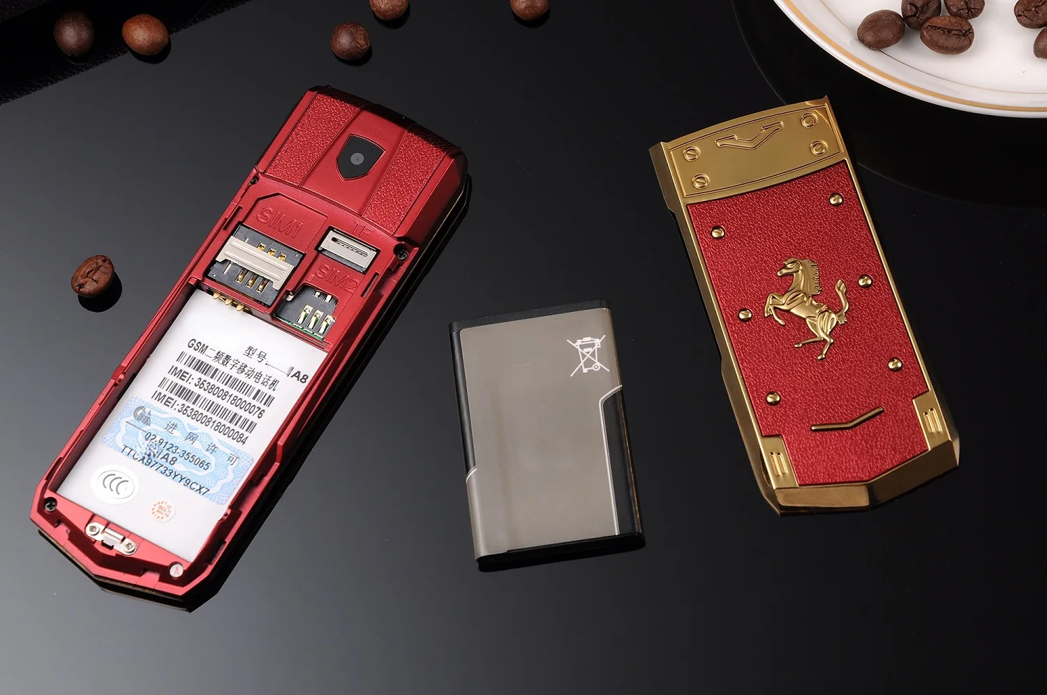 Luxury Mini Slim Signature Cellphone Dual SIM Bluetooth Call Magic Voice Big Button MP3 FM Radio Long Standby Cheap Mobile Phone