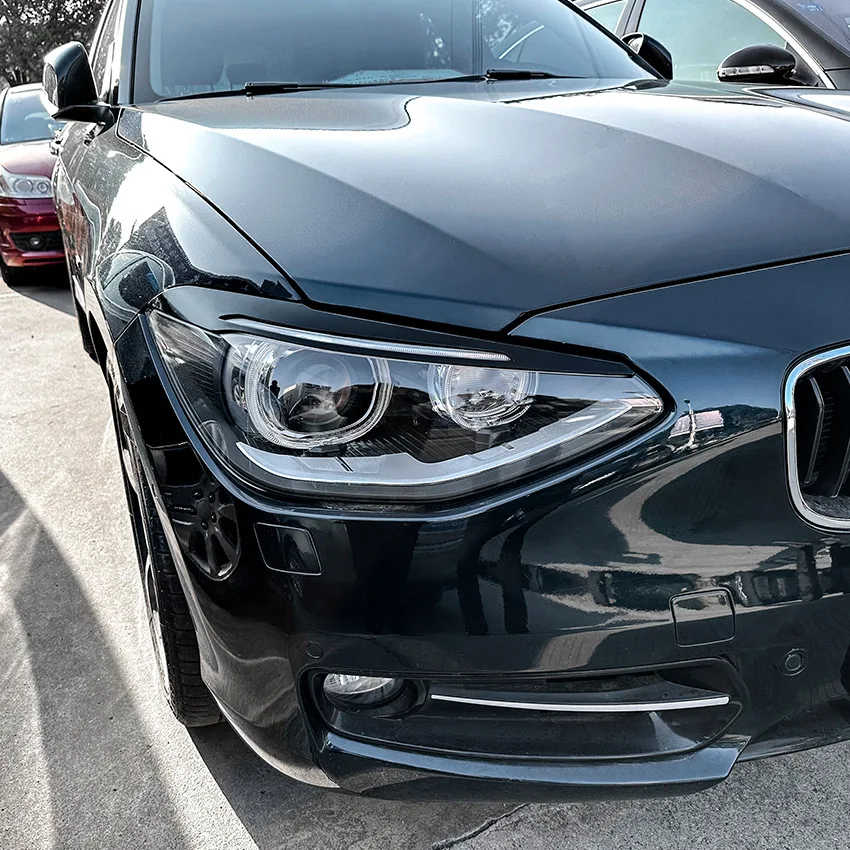 Applicable to BMW 1 Series F20 F21 early 2011-2014 high-end headlights, lights, eyebrow car sticker exterior modification