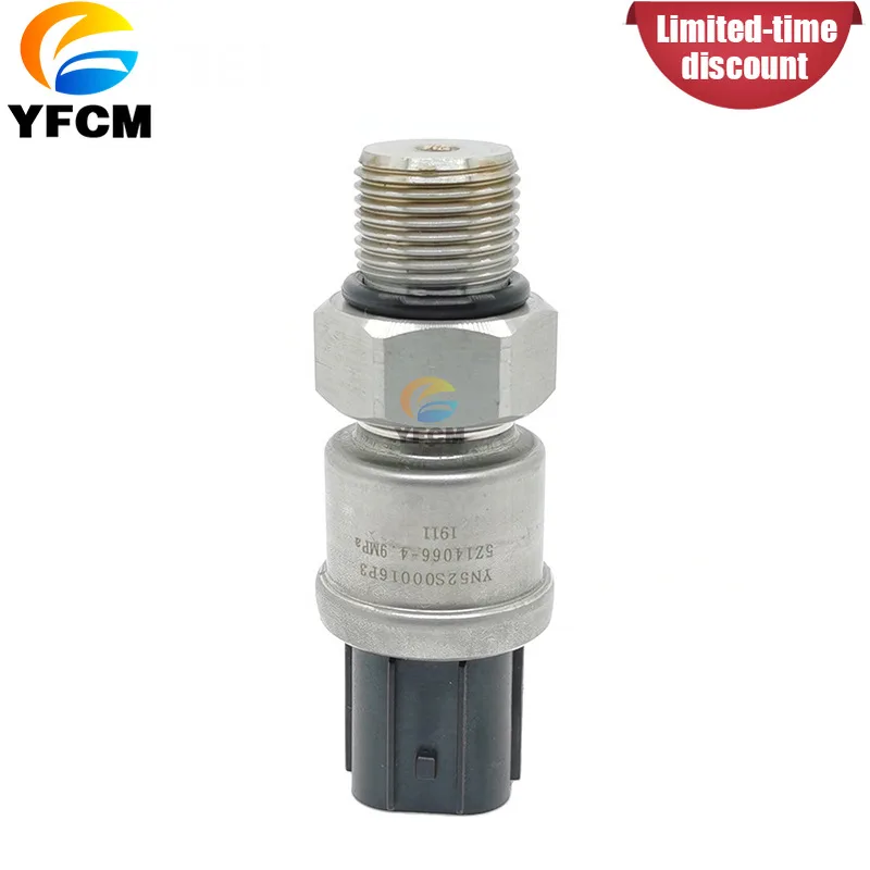 1 PCS YN52S00016P1 YN52S00016P3 4.9MPa Low Pressure Sensor for Kobelco Excavator