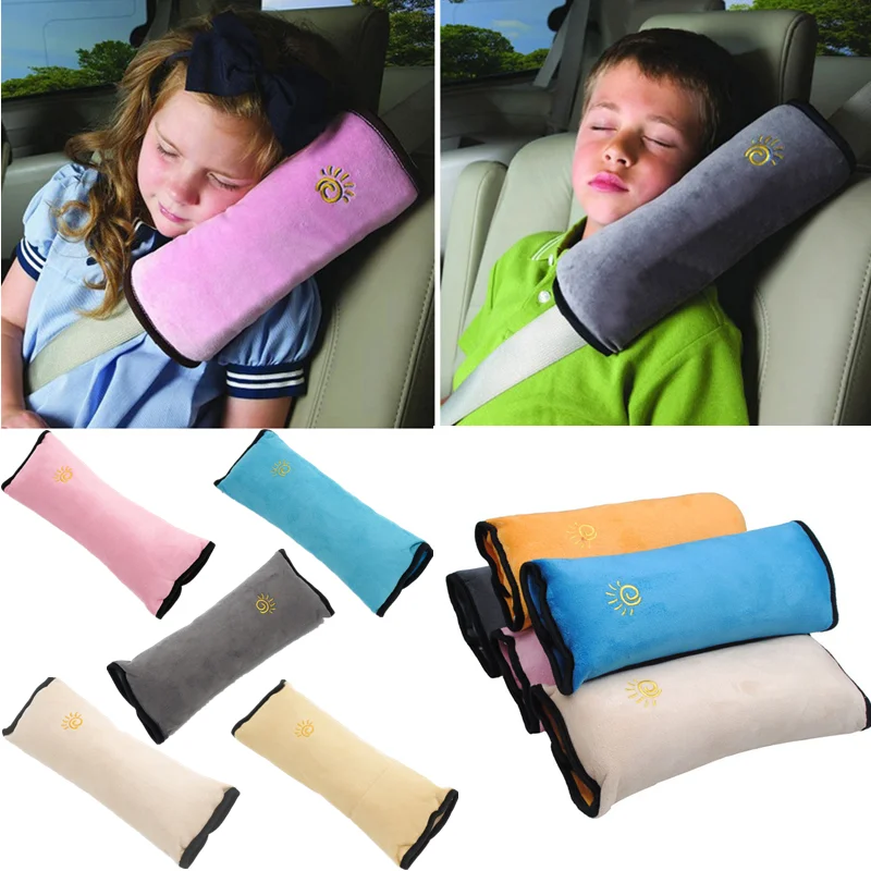 

Soft Baby Pillow Car Safety Belt Seat Sleep Positioner Harness Protect Shoulder Pad Adjust Vehicle Seat Cushion for Children