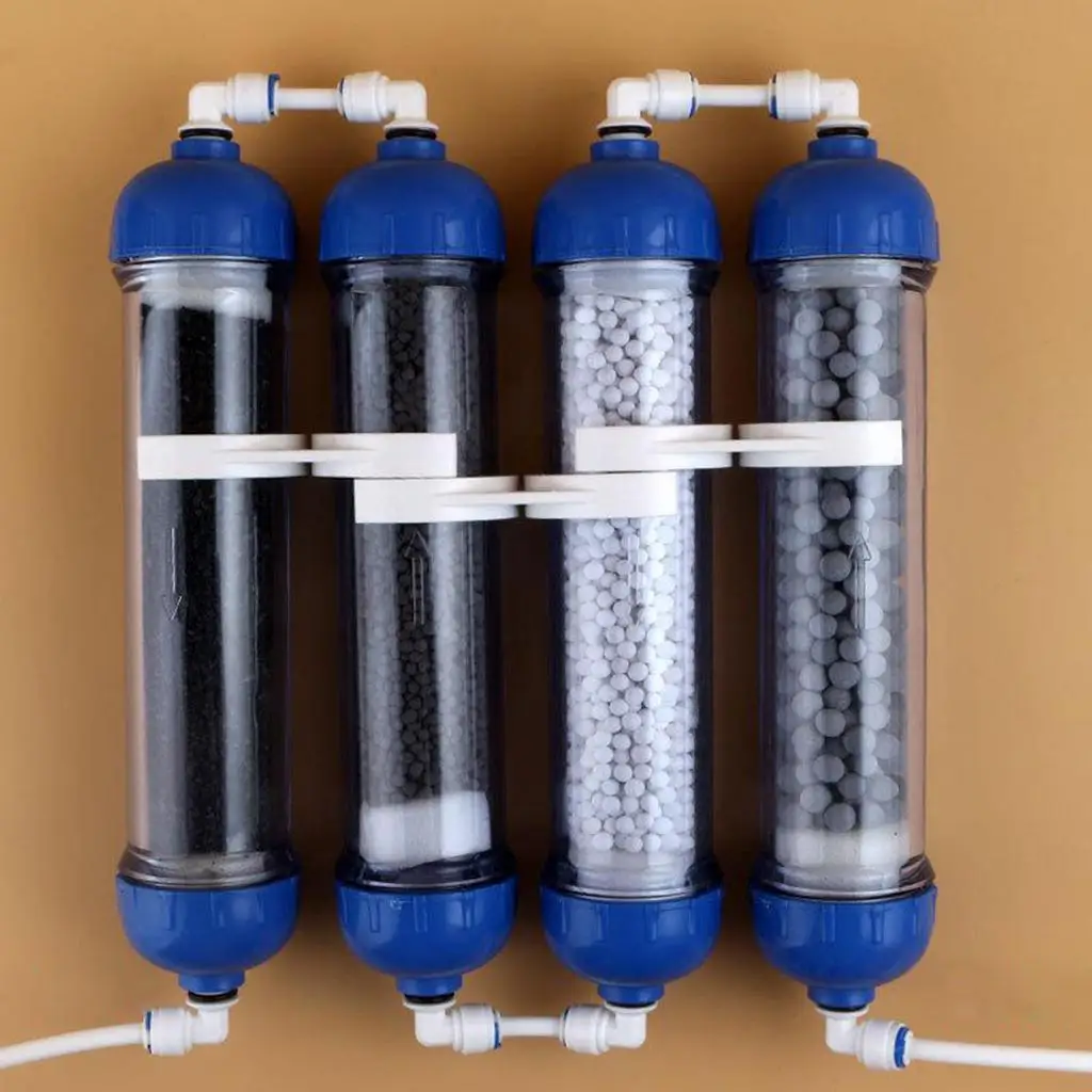 Replacement Housing Refill Shell Osmosis Refillable Inline /4'' Thread Opening Refills DI Resin, Carbon
