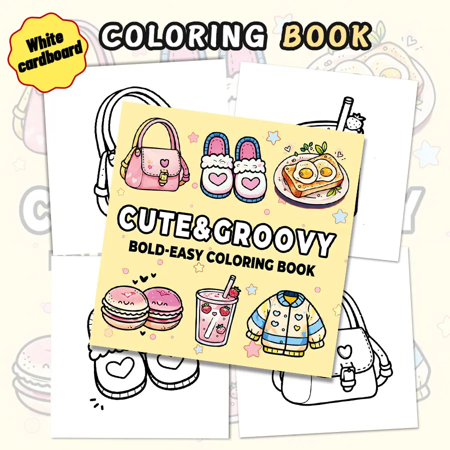 Family Moments Coloring Books, Warm Scenes, Easy Coloring, For Home Parent - Child DIY, Relax, Unwind, Boost Creativity