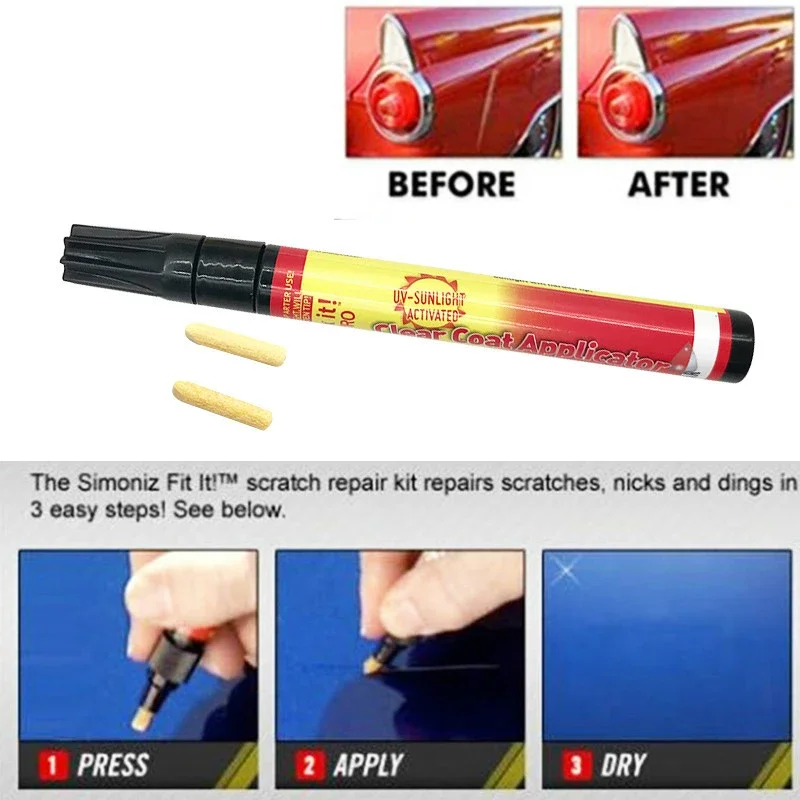 Auto-Styling Fix It Pro Klarlack-Reparaturstift, Klarlack-Applikator, Auto-Lackstift – Detail 2