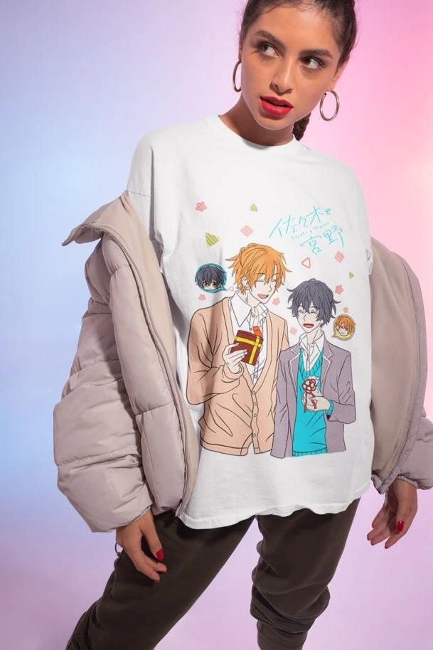 Unisex Given T-Shirt, Sasaki und Miyano Shirt, Ritsuka Uenoyama Shirt, Mafuyu Sato Shirt, Given Anime Sweatshirt, Given Anime – Detail 3