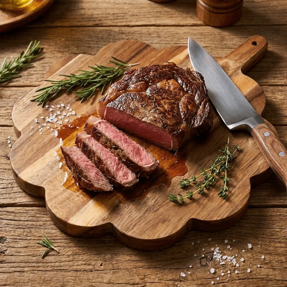 scalloped-edge-wood-cutting-board-rustic-natural-chopping-board-intricate-handle-thickened-service-tray-cutting-meat