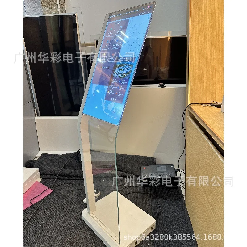 30-77 Inch OLED Transparent Touch Screen Machines - close-up view