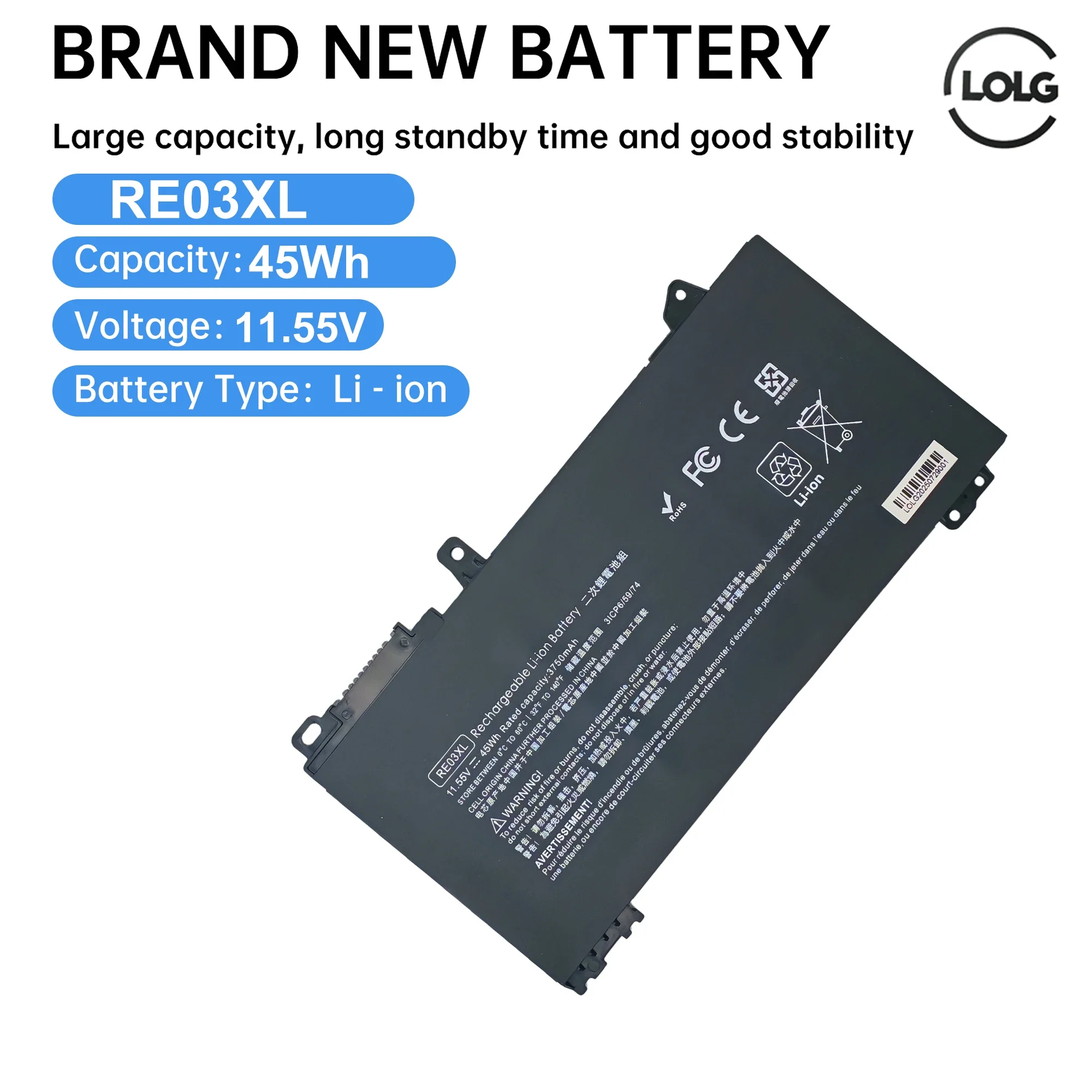 Lolg RE03XL Laptop …