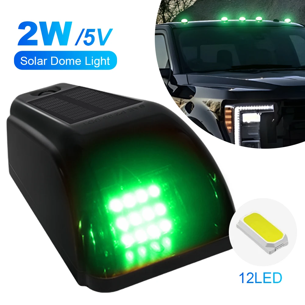 

LED Wireless Truck Roof Lights Reusable Roof Mouse Light Punch-Free Truck Pickup Warning Light for Pickup Trucks SUV Motorcycles