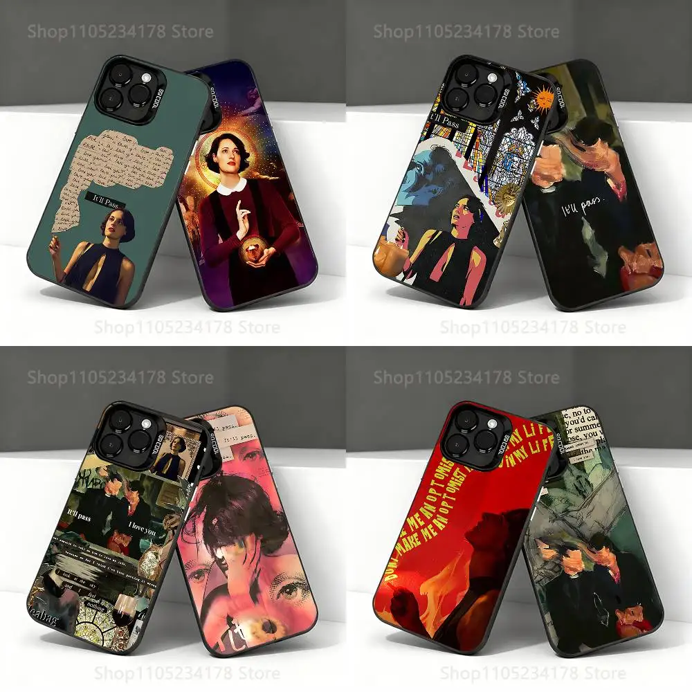 

TV F-Fleabag-ES Show Phone Case For iPhone 17,16,15,14,13,12,11,Pro,Max,Plus,E,Air,Mini Black IMD Cover