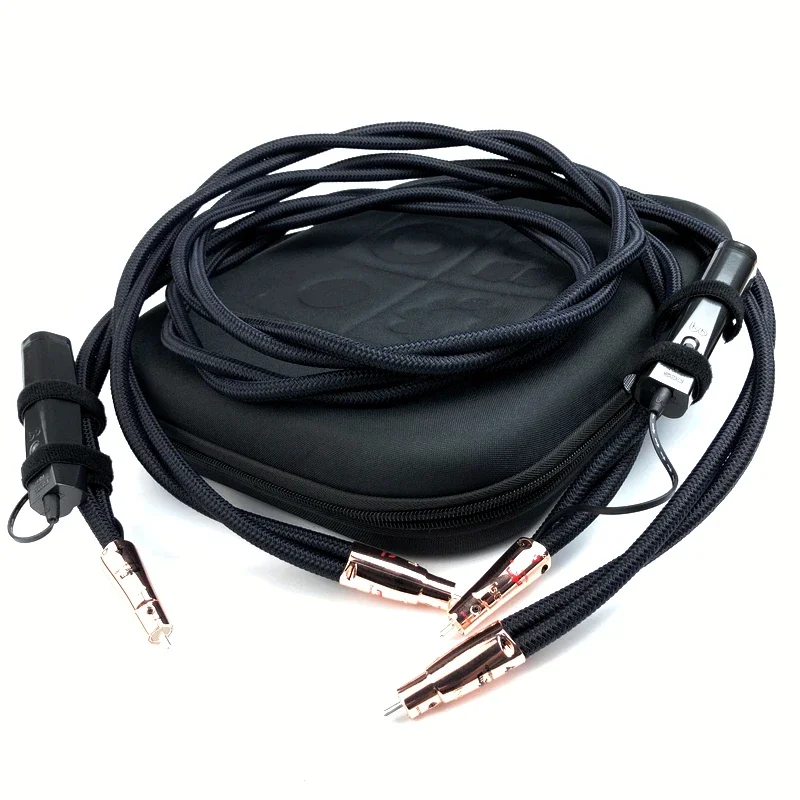 Kabel ThunderBird RCA PSC+ Solid-Copper (PSC+) Wzmacniacz audio HiFi Kable sygnalizacyjne z akumulatorem 72V