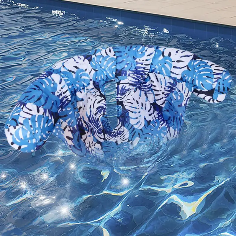 Pool Floats For Adults Inflatable Float Pool Rafts Lounger Noodle Lounger Blow Up Raft With Backrest Floating Outdoor Games For