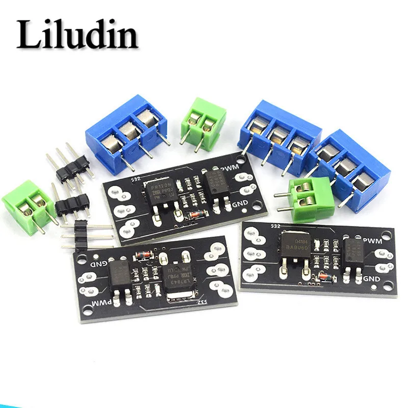 FR120N LR7843 AOD4184 D4184 Isolated MOSFET MOS Tube FET Module Replacement Relay 100V 9.4A 30V 161A 40V 50A Board