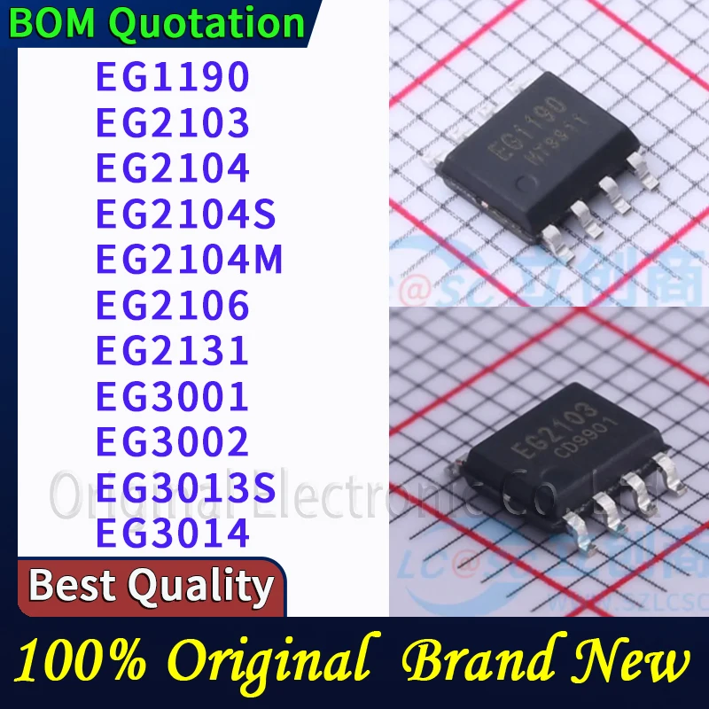 

5pcs/lot EG1190 EG2103 EG2104 EG2104S EG2104M EG2106 EG2131 EG3001 EG3002 EG3013S EG3014 In stock Original High quality