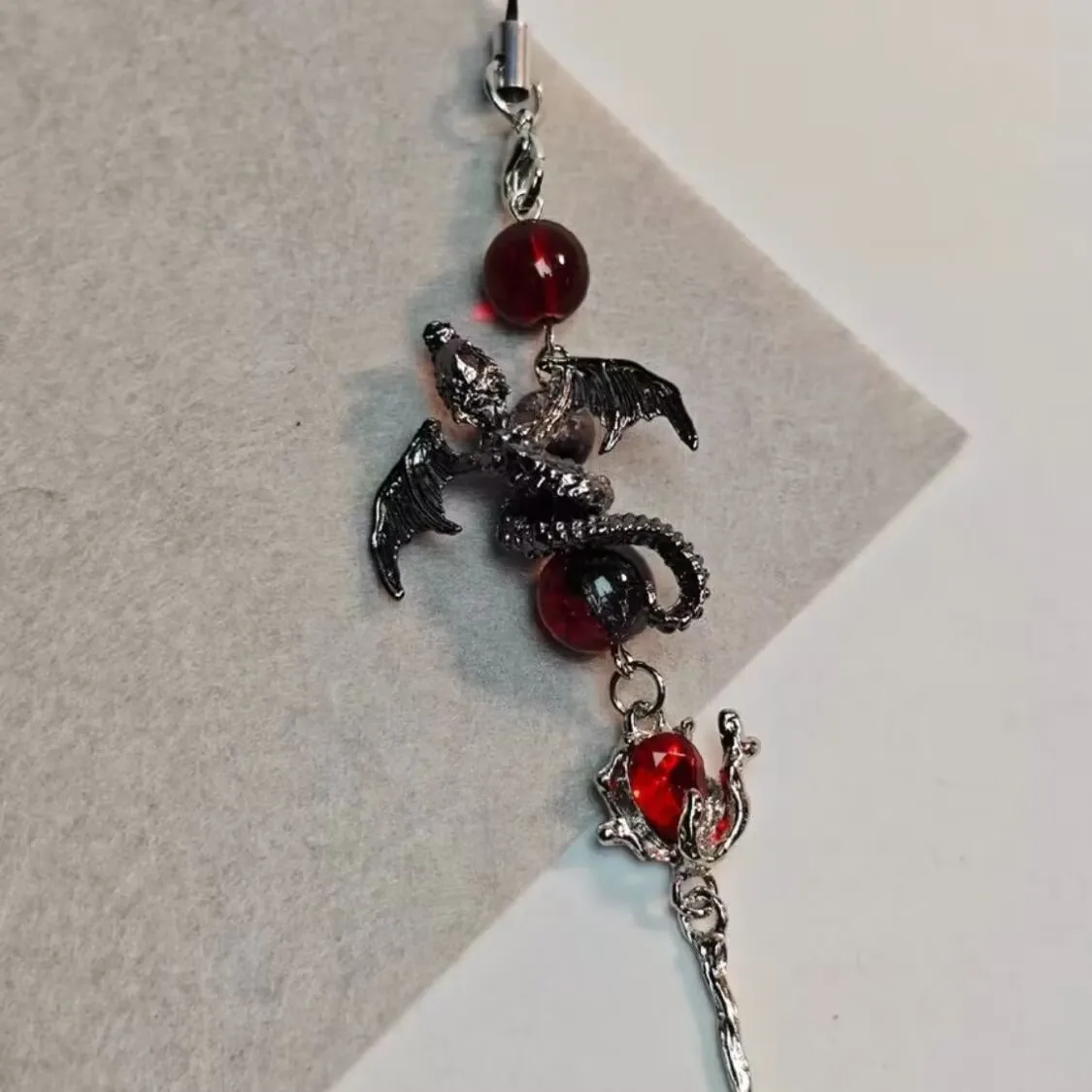 

【Силус Цинь Че】 Цепочка для мобильного телефона Impression, ремешок ручной работы из бисера, подвеска «Глабен», «Любовь и глубокое пространство»