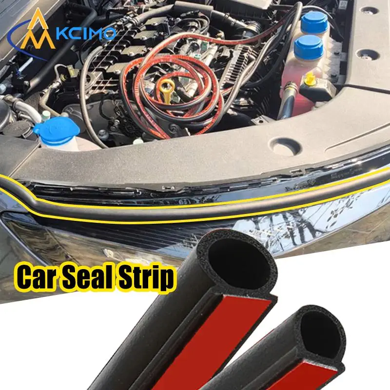 

Car Door Seal Strip 2/4/8m Auto Rubber Sealant D Type Noise Insulation Anti-Dust Soundproofing Auto Sealing Strips Accessories
