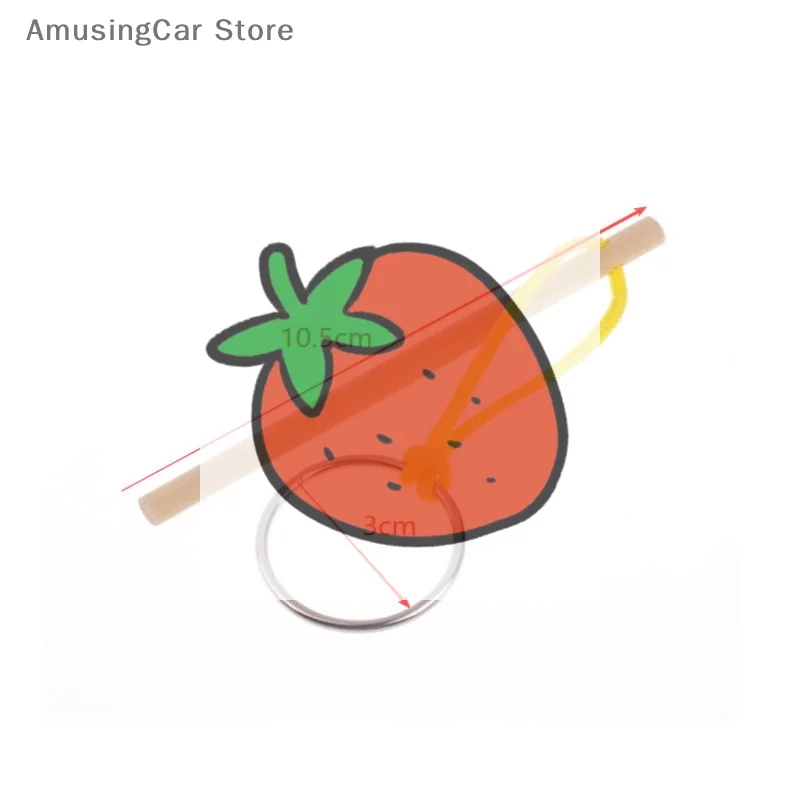 Bastão iq para treinamento cerebral, varinha mágica com corda e anel de metal, jogo educacional de quebra-cabeça, desenvolvimento cognitivo, jogo de treinamento cerebral