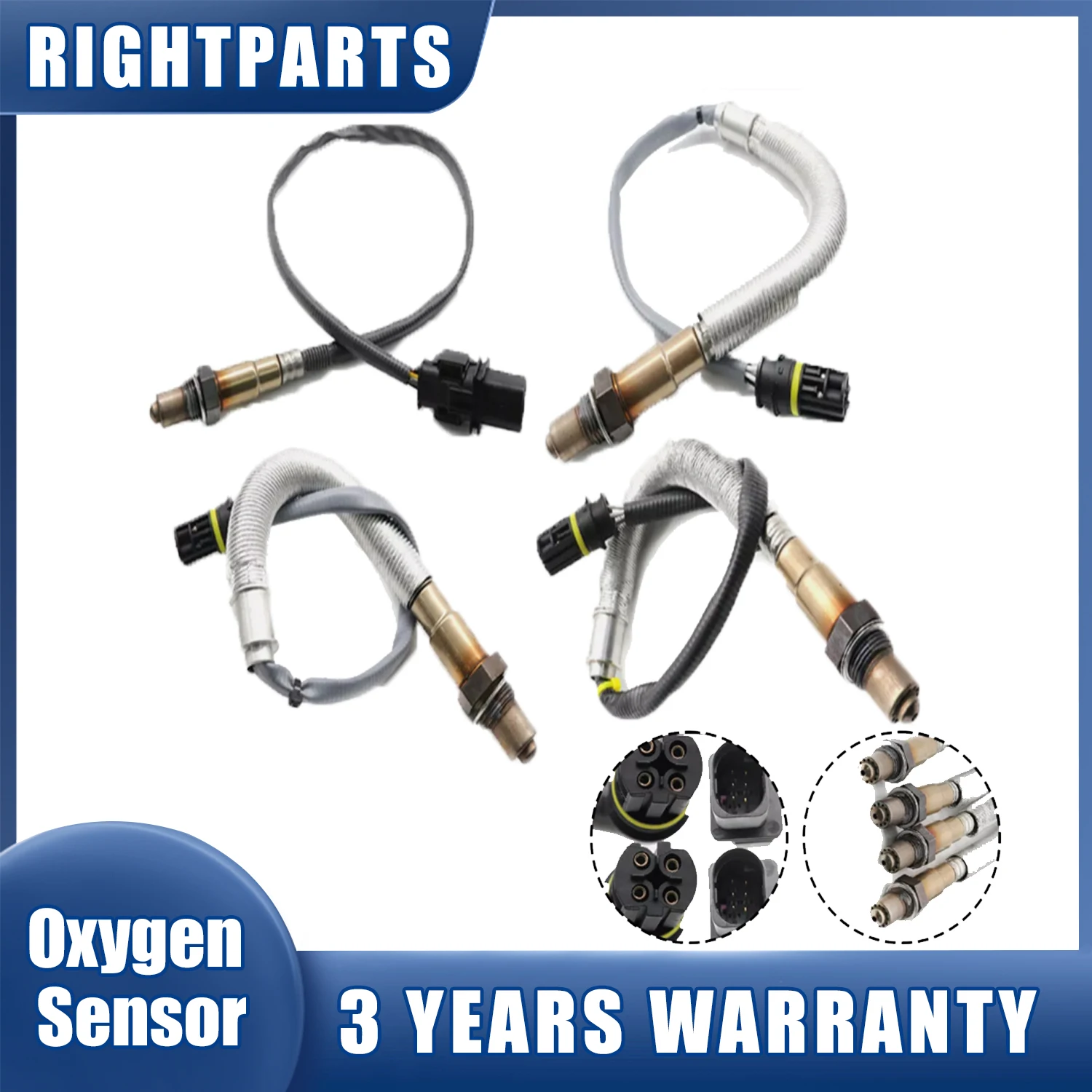 

4PCS Up+Downstream O2 Oxygen Sensor For BMW 1 3 120i 320i E90 X1 E84 E81 E82 E87 11787570481 11787545243 11787535269 11787570104