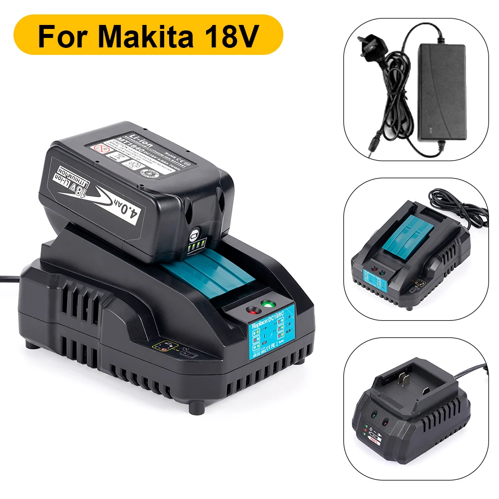 Hormy 18V Battery for Makita 4000mah Battery 18650 Lithium-ion Cell for Cordless Electric Saw Drill Grinder Screwdriver Tool