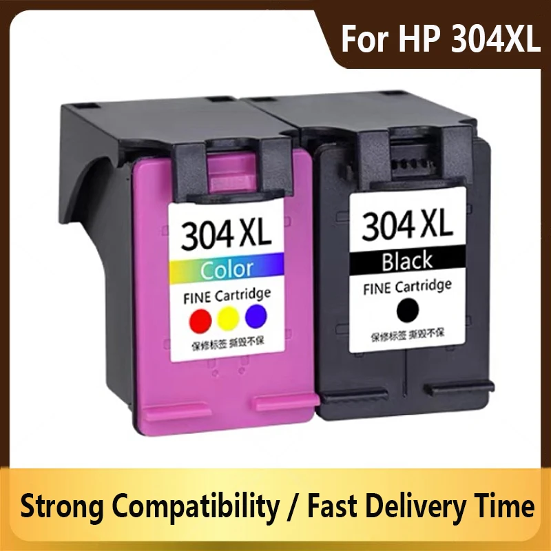 Совместимый картридж для принтера HP 304 304XL для принтера HP DeskJet 2620 2625 2630 2635 3700 3720 3730 3735 Envy 5010 5010 5020