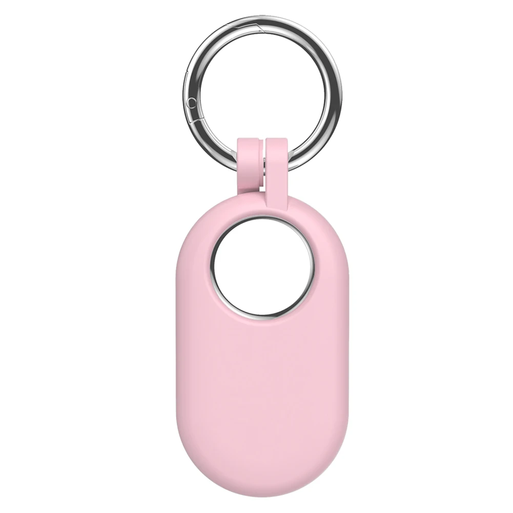 Portátil Silicone Protector Case Locator, Anti-Loss Case Cover com fivela de metal, compatível para SmartTag 2