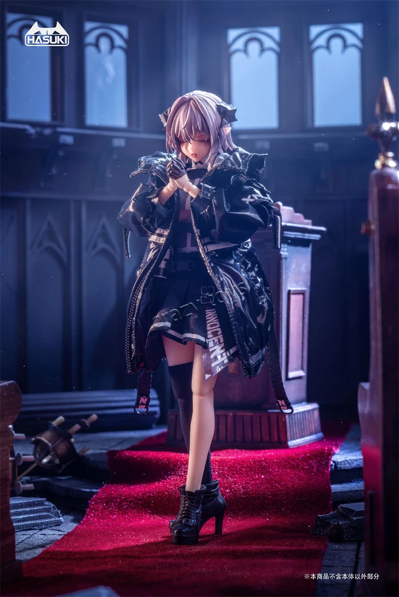 

【In Stock】 HASUKI Pocket Art Series Succubus Nun Fuede PA009 CS017 CS018 SP 1/12 Action Model Figure