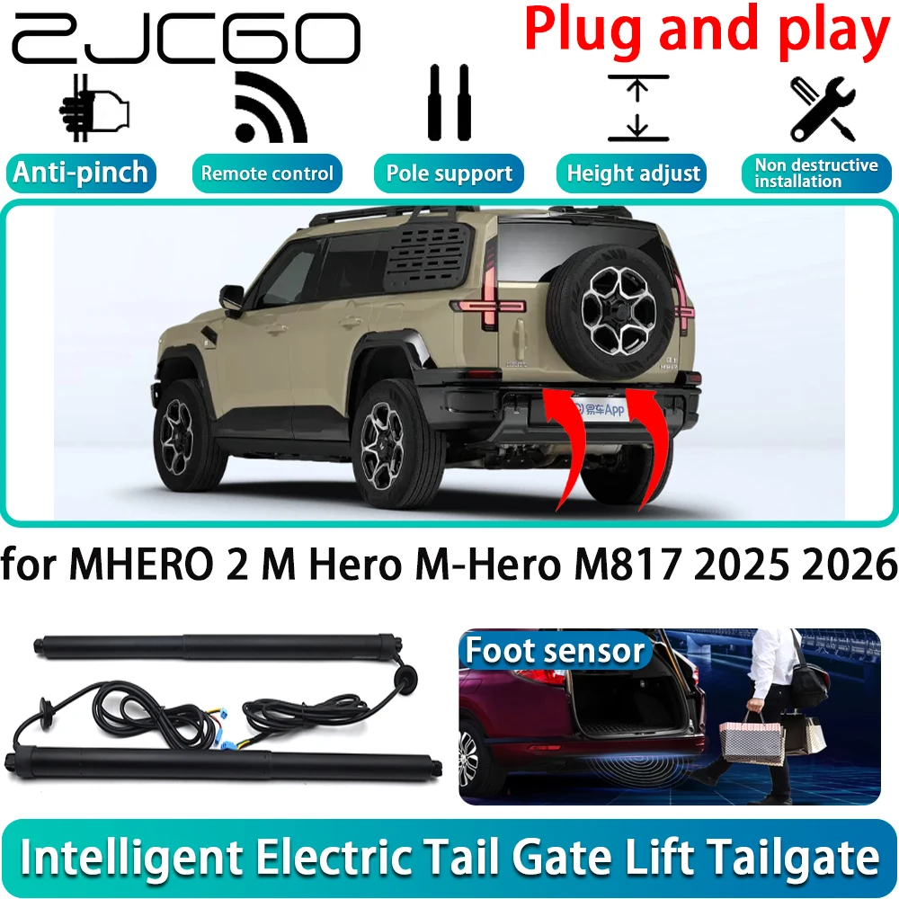 

for MHERO 2 M Hero M-Hero M817 2025 2026 Car Electric Powered Tailgate Power Liftgate Automatic Tailgate System Plug and Play