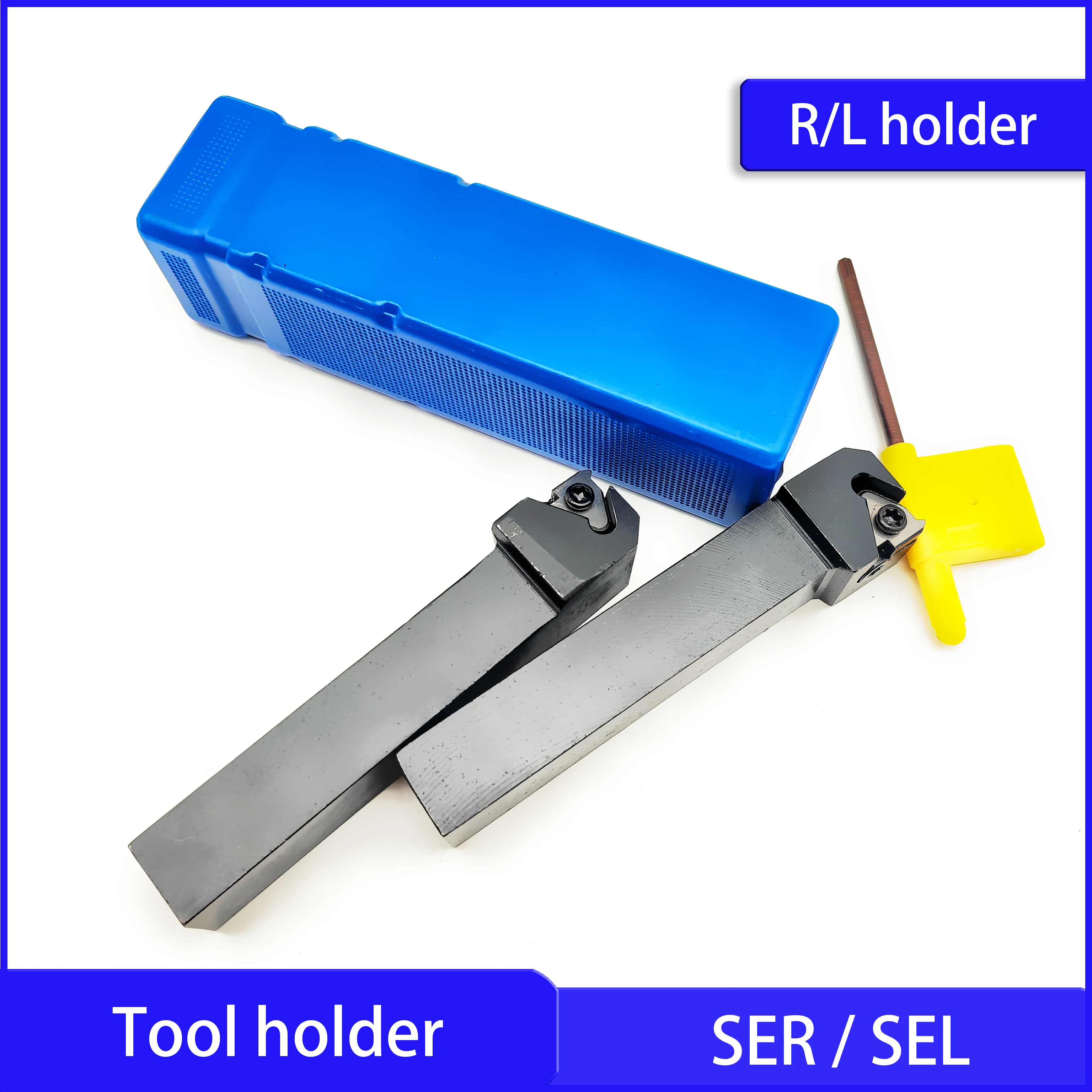 CNC machine tool holder with SER SEL thread for 11ER 16ER 22ER external thread blade universal high quality thread holder