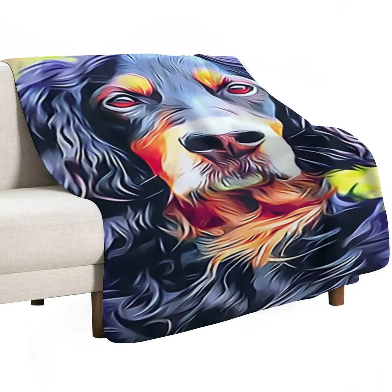 Gordon Setter Throw Blanket sofa bed For Baby Moving For Decorative Sofa Warm Luxury St Blankets