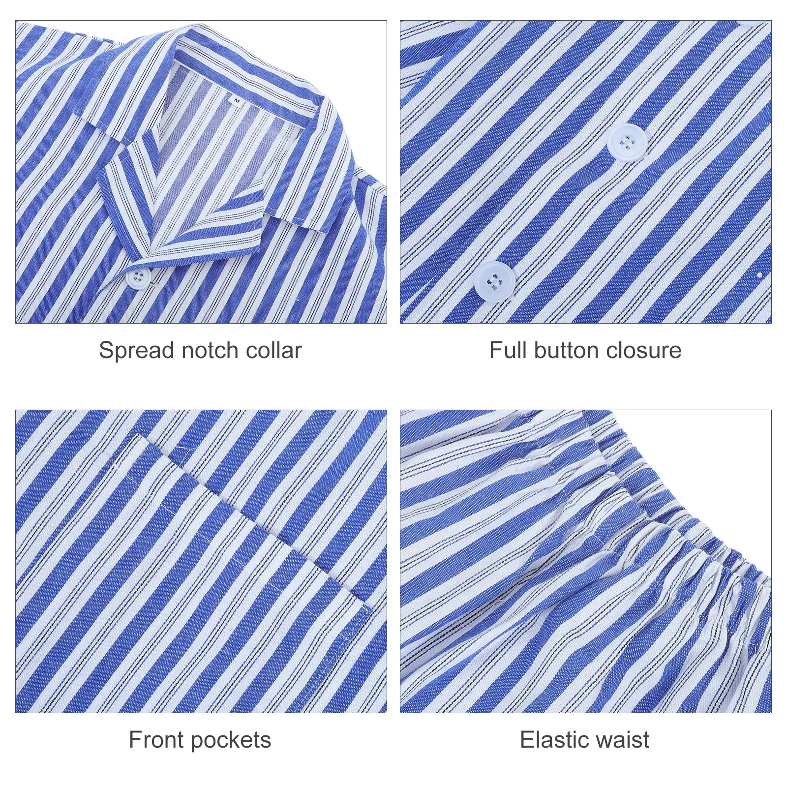 1 ชุดชุดนอนผ้าฝ้ายสำหรับผู้ใหญ่ชุดนอนโรงพยาบาลแขนยาวเสื้อผ้าผู้ป่วยระบายอากาศได้สบายการฟื้นตัวที่บ้าน