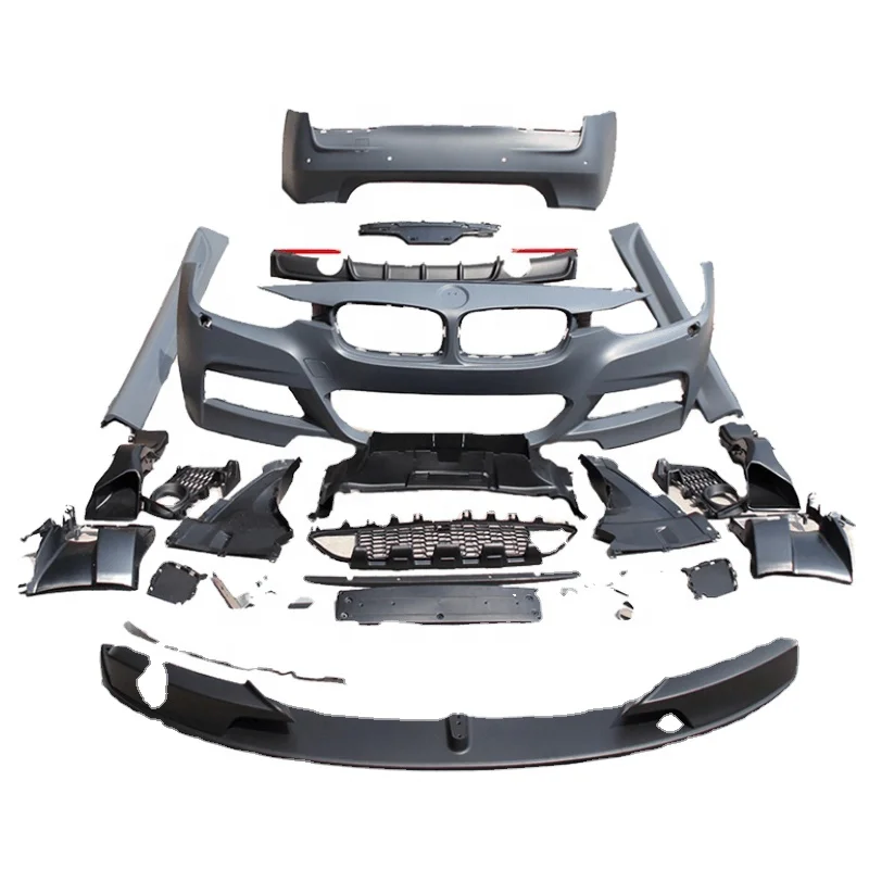 For   3 series travel version F31 modified MT MP M3 large surrounding kit front bumper and rear bumper kit