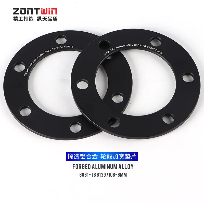 2Pieces 3/5/6mm PCD 6x139.7 CB 93.1 or 95.1 or 100 or 106 or 110mm Wheel Spacers Adapter 6 Lug Suit For Toyota Tundra/Land Cruis