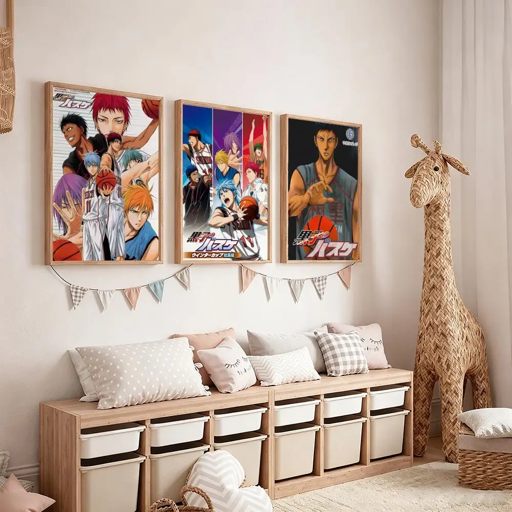 anime Kuroko's Basketball Poster Poster HD Waterproof Self-Adhesive Wall Art - Versatile Decor for Any Space|Perfect Gift Idea