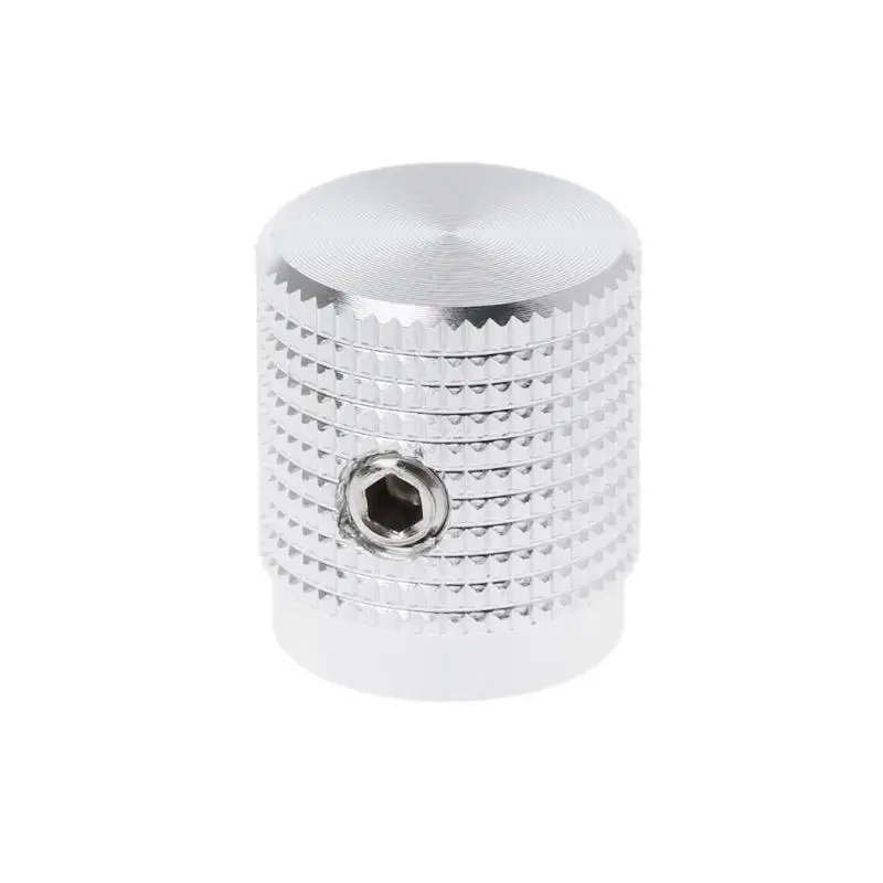 Potentiometer Knob Cap Volume Control Aluminum Encoder Multimedia Speaker Parts For Audio Amplifier Musical Instruments