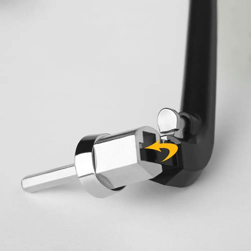 عجلة صيد معدنية معززة بغلاف عالي القوة من الخشب الصلب مقبض ذراع هزاز قابل للطي 90 ° اضغط على زر قارب المحيط #4