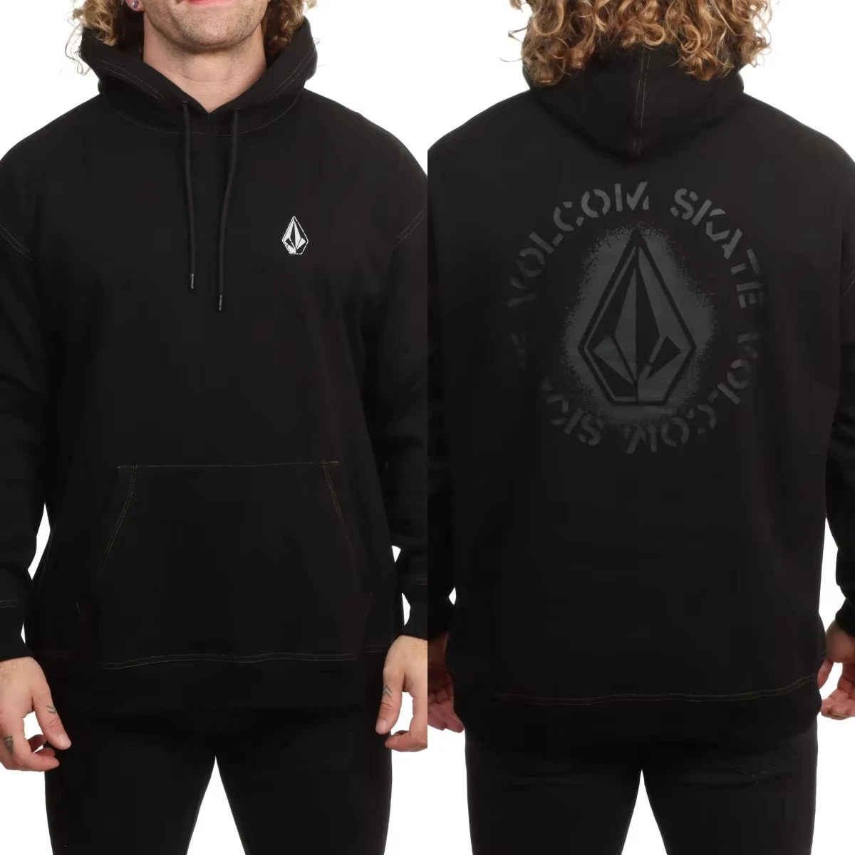 2026 Volcom New Hoodies Extreme Sports Collection Sweatshirt Graphic Printing High-end Luxury Unisex Style Both of Men and Women