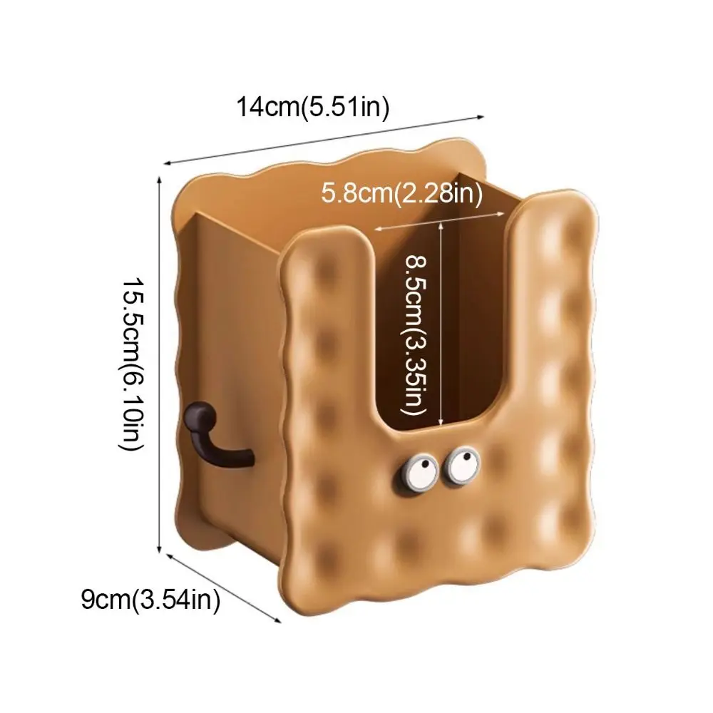 Wall Mounted Paper Towel Holder Waterproof Multi-function Tissue Storage Case with Hooks Self-Adhesive Wipe Tissue Organiser Box