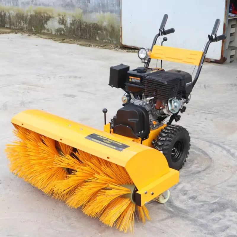 High Quality 13Hp Sweepersnow Clearing Multifunction Snow Street Sweeper Snowblower