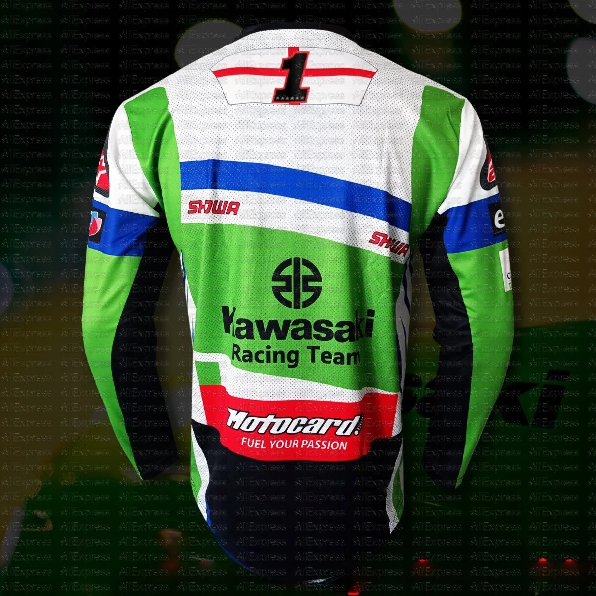 

Мужской гоночный топ с длинными рукавами, дышащие, быстросохнущие, повседневные футболки Kawasaki для улицы, модные модные большие S-4XL, новинка 2024, велосипед