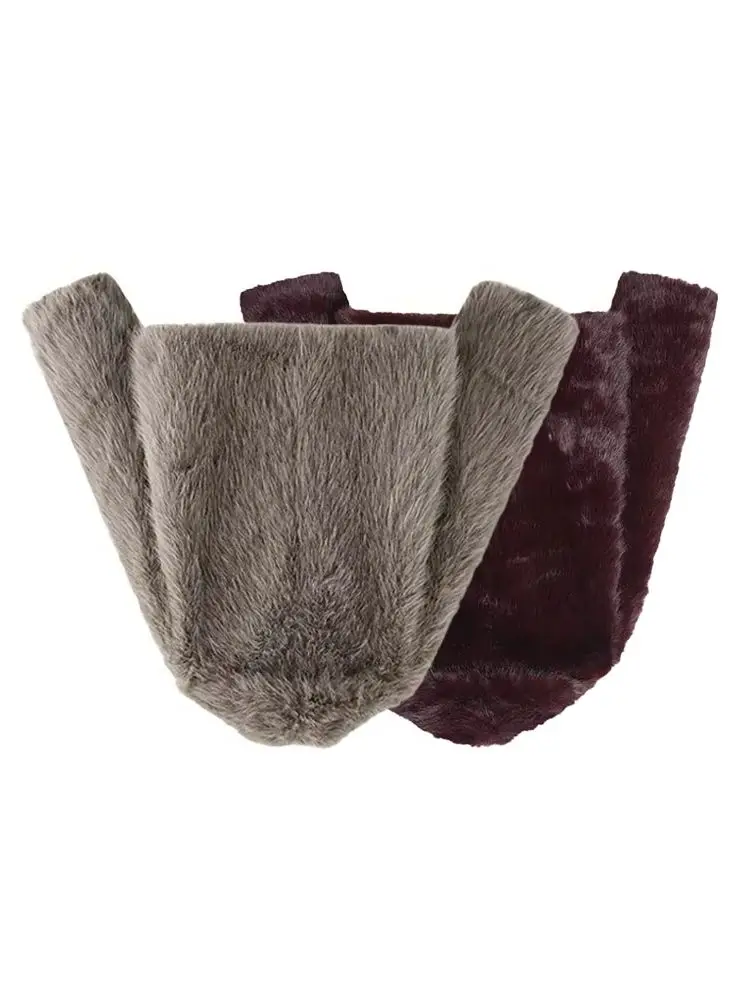 Hh 2026 feminino novo inverno lapela pele artificial engrossado calor luz luxo moda retro temperamento jaqueta curta