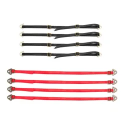 1/7 1/8 1/10 Suspension Negative Pressure Shock Absorber Limit Band Straps Protective Rope for Traxxas Axial RC Car Parts