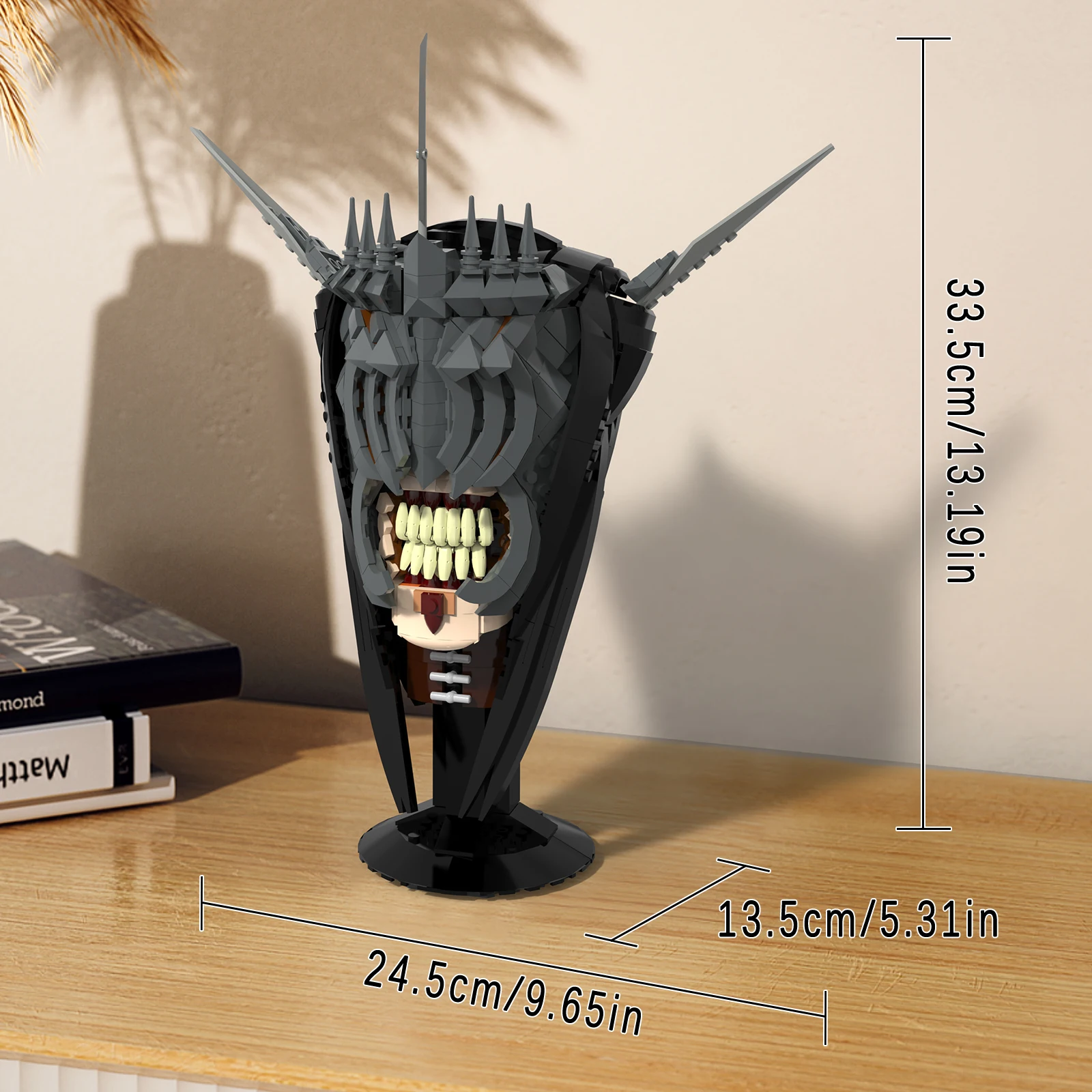 Lord Mouth of Sauron Building Toys Compatible with Lego Sets for Adults, Fans, Boys 8-14, Christmas Birthday Ideas Gift, 674 Pcs