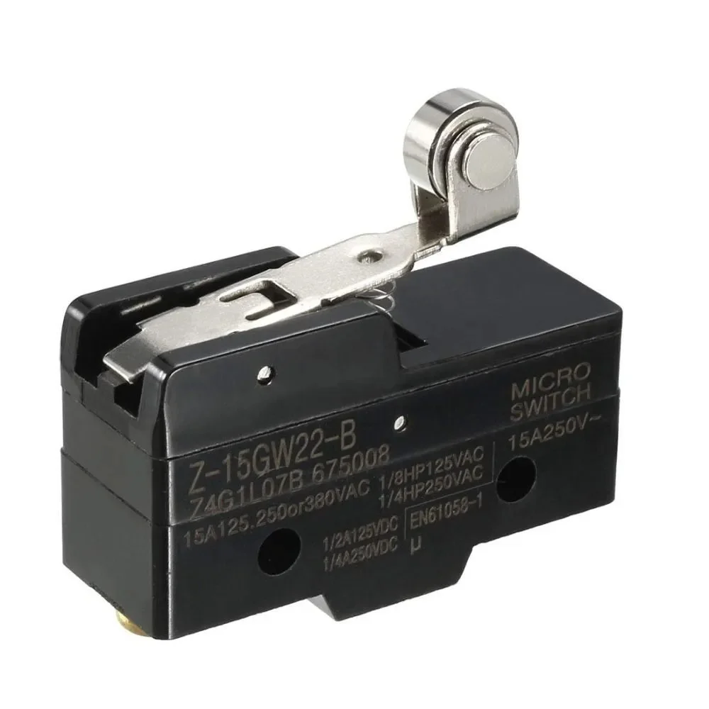 Normally Open/Close XZ-15GW22-B Short Roller Hinge Micro Lever Limit Switch