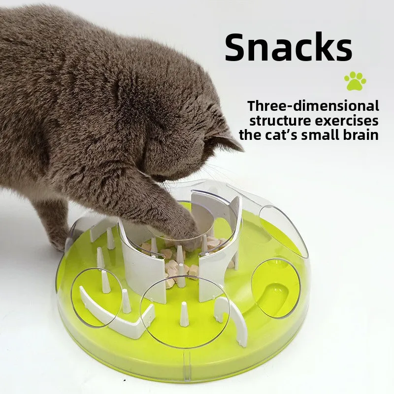 Cat toys, maze feeding interactive  cat toys consume energy and prevent choking cat supplies